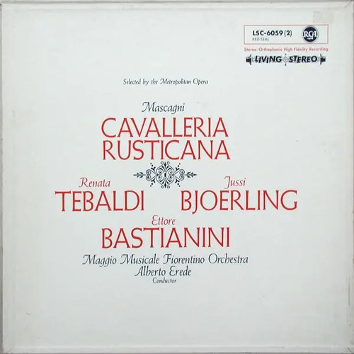 2xlp pietro mascagni renata - 2xlp,