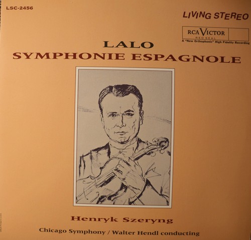 Lalo symphonie espagnole rca - symphonie,