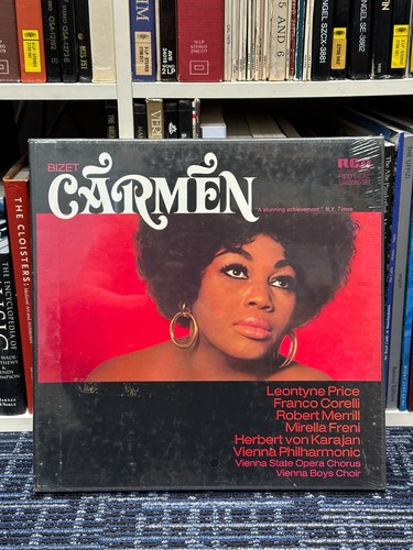 Vtg rca red seal - seal, carmen