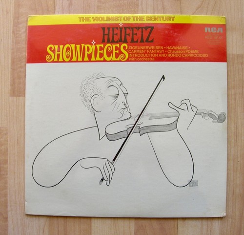 Heifetz showpieces sarasate - heifetz,