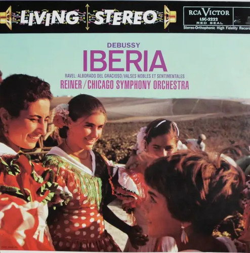 Debussy ravel iberia - lp,