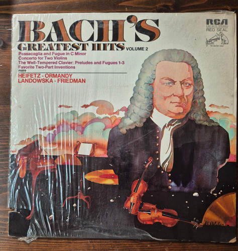 Bach greatest hits vol - bach's,