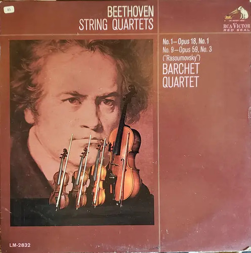 Beethoven string quartets red - string,