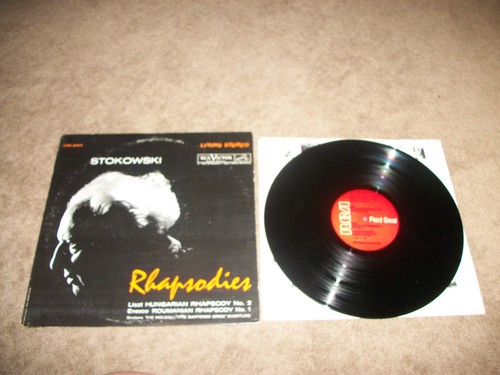 Stokowski rhapsodies lp rca - stokowski,