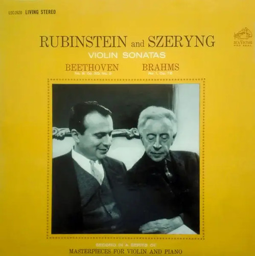 Beethoven brahms sonate - lp,