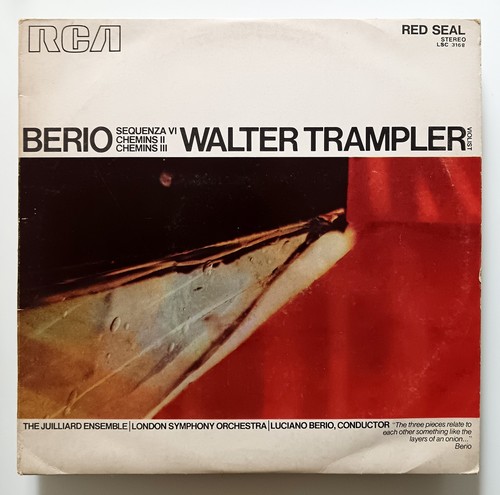 Luciano berio walter trampler - berio,