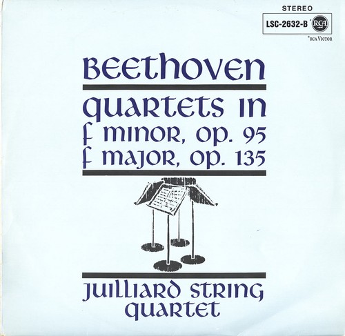 Rca lsc 2632 - beethoven, sqs
